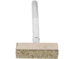 Inovra Plus - Slijpschijf voor dressoir en stenen | Diamanten slijpschijf wiel | Gegalvaniseerd correct gereedschap | T-vormige slijpmachine | 45 × 100 mm