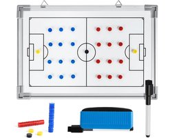 Inovra Plus - Voetbaltactiekbord met Magnetische Voetbalstrategie, Opvouwbaar en Draagbaar - Tactiek Coachbord met Wisser en Markeerstift