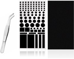 Inovra Plus - Zelfklevende Folie voor het Dimmen van LED Verlichting en het Verminderen van Licht - Set van 2 Vellen - Licht Verduisterend met 50%~60% Dimming Effect