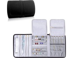 Inovra ® Sieraden Organizer voor Reizen met Meerdere Opbergvakken en Bescherming