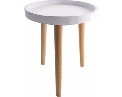 Inovra ® Stijlvol en Functioneel Houten Bijzettafeltje voor Elk Interieur