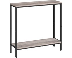 Inovra ® Stijlvolle en Smalle Consoletafel met Veelzijdige Plank voor Diverse Ruimtes