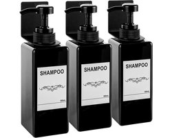 Inovra ® Stijlvolle Wandgemonteerde Zeepdispenser Set van 3 voor Keuken en Badkamer