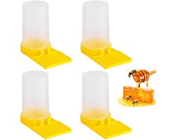 Insectenhotel bouwpakket - Must have voor in uw tuin - 4 Pièces Bijen Water Verdeling, Bijenhouderij Bijenkorf Water Verdeling, Plastic Bijen Drinkplaats, Bijen Accessoire Gereedschap