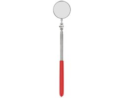 Inspectiespiegel Uitschuifbaar - Mechanica Spiegel - Blinde Zones Inspecteren - Roestvrij Staal - 275 cm - Zilver