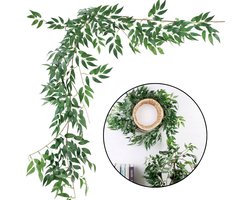 Inspiruj - Ruscus Girlande - 170cm - Kunstbloemen - Exotische Details