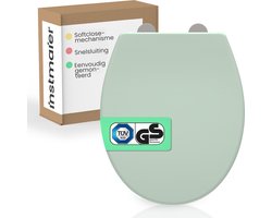 instmaier Helma - WC bril - Duroplast - ovale vorm - Sage