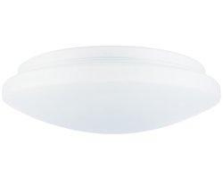 Integral LED Plafondlamp Ø28.8cm 12W 1200lm Instelbare Lichtkleur IP44 + sensor Buitenlamp | Geen fitting | Warm Wit-Koel Wit-Daglicht | 12 watt | 25.000 Branduren