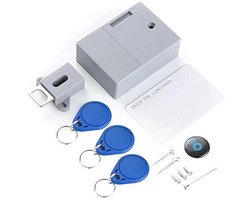 Intelligent digitaal slot voor kastdeuren - SmartLock DIY, batterijgevoed, onzichtbaar en veilig