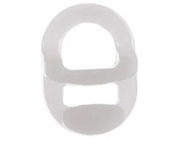 Intensions Glijder Flat Rail 10 stuks wit