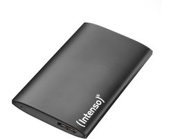 (Intenso) Portable SSD Premium 2 TB Externe SSD - 2TB - USB 3.2 - zwart aluminium