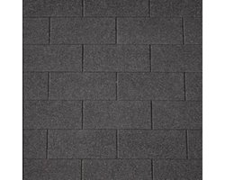 Intergard Dakshingles tuinhuisje blokhut zwart 3m2