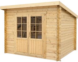 Intergard Houten tuinhuisje blokhut Heywood 300x300cm