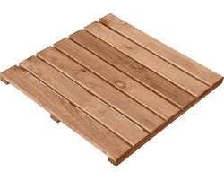 Intergard houten vlondertegel - 50x50cm