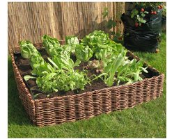 Intergard Moestuinbak plantenbak wilgen 80x80x20cm
