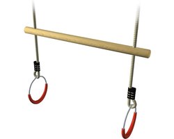 Intergard Rekstok met ringen - Schommel speeltoestel met ophanghaken