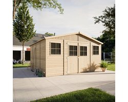 Intergard Tuinschuur tuinberging grenen 395x401x246cm