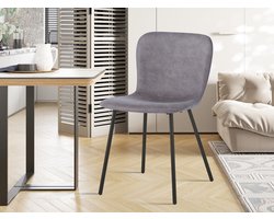 Interiax Eetkamerstoel Jade PU Taupe