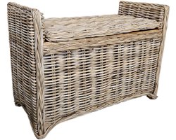 Interieudirekt - Hal Bankje - Opbergruimte - 80cm - Victoria