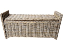 Interieurdirekt - Hal Bankje - Opbergruimte - 120cm - Amelia