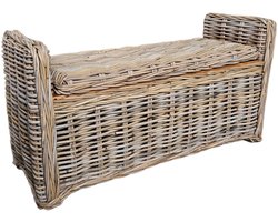 Interieurdirekt - Hal Bankje - Opbergruimte - 80cm - Livia