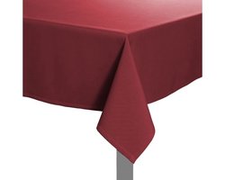 Intérieur&Moi Tafellaken - 140x240 cm - Bordeaux - Rood