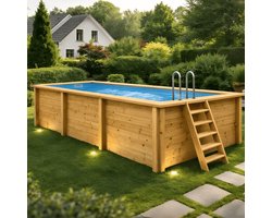 Interline Bali rechthoek 500 x 250 x 124 cm - inclusief pakket