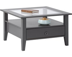 Interlink - Salontafel - Antraciet - 75x75x45 cm