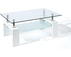 Interlink - Salontafel - Wit - 100x60x45 cm
