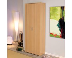 Interlink SAS Vetra - Kledingkast - Bruin - Hout
