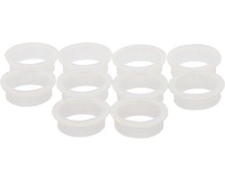Intersteel 10 Nylon ringen 20mm-18 mm wit