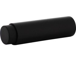 Intersteel Deurstop wandmontage 22 x 80 mm zwart