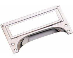 Intersteel Etiketgreep 73 mm nikkel