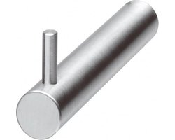 Intersteel Handdoek-/kledinghaakje rvs geborsteld
