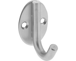 Intersteel Jashaak ovaal rvs geborsteld