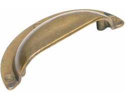 Intersteel Komgreep 64/94mm messing antiek