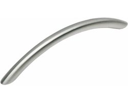 Intersteel Meubelgreep Gebogen 110 mm nikkel mat