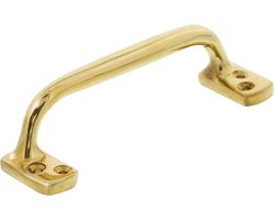 Intersteel Meubelgreep Haags model 120 mm messing ongelakt