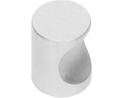 Intersteel Meubelknop ø 15 mm rvs geborsteld