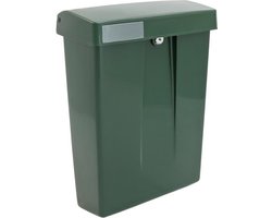 Intersteel Postkast SUMMUS kunststof met slot (2 sleutels) groen RAL 6009