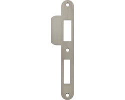Intersteel Sluitplaat voor veiligheidsslot SKG** profielcilindergat 72 mm DIN rechts rvs