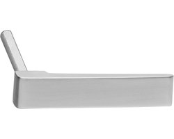 INTERSTEEL Stiftdeel L rolluik kruk plat met stift 90mm RVS