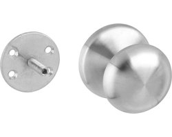 Intersteel Voordeurknop paddenstoel rvs geborsteld