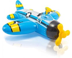 Intex Airplane With Water Gun Ride-On 132x130cm