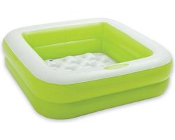 Intex Babybadje 85x85x23 cm Assorti + Reparatiesetje