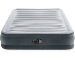 Intex Full Comfort-Plush Luchtbed met ingebouwde pomp - 191 x 137 x 33 cm