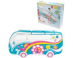 Intex Groovy Van Float - 178 x 91 x 23 cm - Opblaasbare Zwemfloat - Multicolor