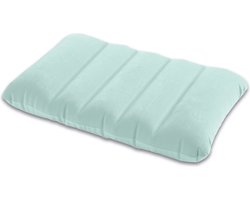 Intex - Kidz Pillow - Opblaaskussen - 43x28x9cm - Licht Blauw