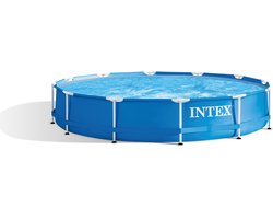Intex Metal Frame Opzetzwembad Set - Ø 366 cm x 76 cm met filterpomp