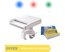 Intex - Multicolor LED waterval & WAYS scrubborstel